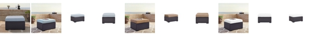 Crosley Biscayne Ottoman With Cushions